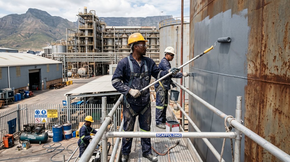 Professional factory painting contractors in Sea Point - industrial coating specialists